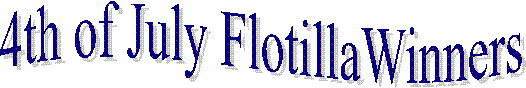 4th of July FlotillaWinners